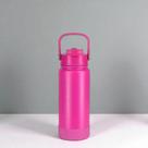 Garrafa Térmica Aço Inox Com Canudo+ Base da Mesma Cor 1200ml/1000ml/800ml/600ml/350ml