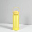 Garrafa Térmica Aço Inox Com Canudo+ Base da Mesma Cor 1200ml/1000ml/800ml/600ml/350ml