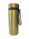Garrafa Térmica Aço Inox Com Filtro De Chá 800ml Quente Frio Café Água Bebidas Resistente Qualidade