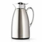 Garrafa Térmica Aço Inox Escovado 1 Litro Conserva Bebidas Quentes Frias Design Elegante Resistente