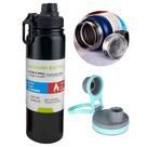 Garrafa Térmica Aço Inox Portátil 769ml isolamento duplo Café Suco Água Academia viagem treino esportes Camping