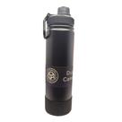 Garrafa Termica Aco Preto Inox 800ML Parede Dupla Isolamento a Vacuo 12hrs