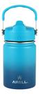 Garrafa termica agua gelada ou quente straw flask 355ml ocean blue pequena - ARELL