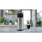 Garrafa Térmica Air Pot Inox New 1Litro Invicta Ampola de Vidro Super Resistente
