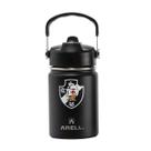 Garrafa Térmica Arell A Vácuo Com Alça Portatil Times 355ml Garrafa Térmica Arell A Vácuo Com Alça Portatil Times 355ml