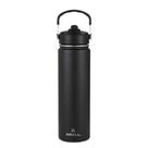 Garrafa Térmica Arell BlackSand Straw Para Academia 650ml Garrafa Térmica Arell BlackSand Straw Para Academia 650ml