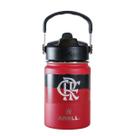 Garrafa Térmica Arell Flaemngo Vermelho 355ml Esporte Fit Garrafa Térmica Arell Flaemngo Vermelho 355ml Esporte Fit