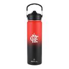 Garrafa Térmica Arell Flamengo Urubu Com Isolamento 650ml Garrafa Térmica Arell Flamengo Urubu Com Isolamento 650ml