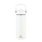 Garrafa Térmica Arell Straw FlaskBlack Esporte Fitness 532ml Garrafa Térmica Arell Straw FlaskBlack Esporte Fitness 532ml