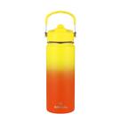Garrafa Térmica Arell Straw Sunset P/ Esporte Fitness 532ml Garrafa Térmica Arell Straw Sunset P/ Esporte Fitness 532ml