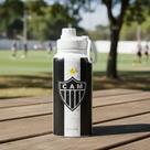 Garrafa Térmica Atlético Mg Gocase Fresh Inox Parede Dupla - Garrafa Térmica Atlético Mg Gocase Fresh Inox Parede Dupla -