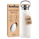 Garrafa Térmica Bambaw 500 ml Aço Inoxidável Branca
