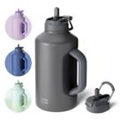 Garrafa Térmica BOTTLE BOTTLE 1,9L com Canudo Cinza