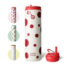 Garrafa Térmica BOTTLE BOTTLE 710ml com Tampa de Canudo e Alça Garrafa Térmica BOTTLE BOTTLE 710ml com Tampa de Canudo e Alça