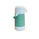 Garrafa Térmica Branca com Detalhe em Fibra Verde - 500ml - Termolar Garrafa Térmica Branca com Detalhe em Fibra Verde - 500ml - Termolar
