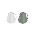 Garrafa Termica Bule Branco e Verde Cafe Cha Leite 400ml Garrafa Termica Bule Branco e Verde Cafe Cha Leite 400ml