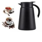 Garrafa Térmica Bule C/ Gatilho Inox 880ml Chá Café Frigopro