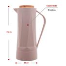 Garrafa Térmica Café Chá 1 Litro Queen Fosca Quente e Frio
