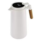Garrafa Térmica Café Chá Display Digital Temperatura Led 1 L Cor Branco