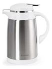 Garrafa Térmica Café Chá Suco Aço Inox Bule Térmico Branca 600ml Camelia Termopro