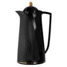 Garrafa Térmica Café Ellegance Vintage Retrô 1Lt Preta Garrafa Térmica Café Ellegance Vintage Retrô 1Lt Preta
