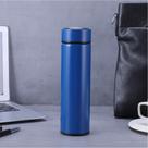 Garrafa Térmica Caneca a Vácuo De Aço Inoxidável Tela LCD Cor:Azul