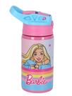 Garrafa Térmica Canudo BARBIE Arco Íris GF56185 Original