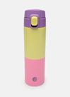 Garrafa termica color block mna rosa puket Garrafa termica color block mna rosa puket