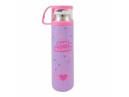 Garrafa termica com caneca - gamer girl