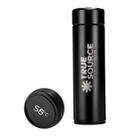 Garrafa Térmica com Termostato - 500ml Preta - True Source