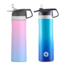 Garrafa Térmica de Água Café Suco A Vácuo 550ml Inox Parede Dupla Camping Academia Passeio Caminhada Portátil