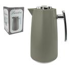 Garrafa Térmica de Café Laradore Luxo - Cinza e Prata 1L