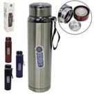 Garrafa termica de inox com tampa e alca colors 950ml na caixa - GOLDEN RIO