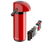 Garrafa Térmica De Mesa 1 Litro de Pressão com alça Ampola de Vidro Verona Unitermi Resistente Garrafa Térmica De Mesa 1 Litro de Pressão com alça Ampola de Vidro Verona Unitermi Resistente