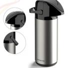 Garrafa Termica de Mesa Verona Pressão 1,0L Inox Unitermi