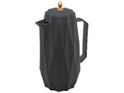 Garrafa Térmica de Plástico Lyor 1L Diamond - Cinza