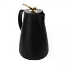 Garrafa termica de plastico new bird preta 1l wolff