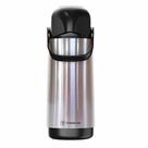 Garrafa Térmica De Pressão 1 Litro Inox Lumina Garrafa Térmica De Pressão 1 Litro Inox Lumina