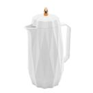 Garrafa Térmica Diamond Branca 1 Litro De Café Chá Lyor