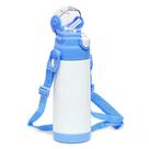 Garrafa Térmica em Aço Inox com Parede Dupla Infantil 350ML TAMPA AZUL Garrafa Térmica em Aço Inox com Parede Dupla Infantil 350ML TAMPA AZUL