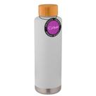 Garrafa Térmica em Inox e Tampa de Bambu 640 ml Warm TopGet Garrafa Térmica em Inox e Tampa de Bambu 640 ml Warm TopGet