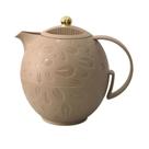 Garrafa Térmica Em Plástico Grão De Café 600ml MB Home Doce de Leite Garrafa Térmica Em Plástico Grão De Café 600ml MB Home Doce de Leite