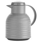 Garrafa Térmica Emsa Samba Quick Press Wave Cinza 1 Litro