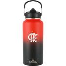 Garrafa Térmica Flamengo Straw Flask CRF 946ml Arell Garrafa Térmica Flamengo Straw Flask CRF 946ml Arell