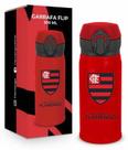 Garrafa Térmica Flip 300ML Times de Futebol Sortidos Cor:Flamengo