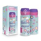 Garrafa Térmica Flip Inox 300ml Um Dia Mágico Ref.14161 Brasfoot