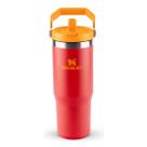 Garrafa Térmica Flip Straw Tumbler Stanley 887ml Chili Garrafa Térmica Flip Straw Tumbler Stanley 887ml Chili
