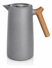 Garrafa Térmica Fuji Cinza 1L Cabo Amadeirado Garrafa Térmica Fuji Cinza 1L Cabo Amadeirado