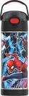 Garrafa Térmica Funtainer Thermos 473ml - Com Design do Homem-Aranha