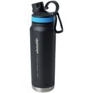 Garrafa Térmica Galapagos Cascade 710ml Preto-Azul Cor:Preto/Azul